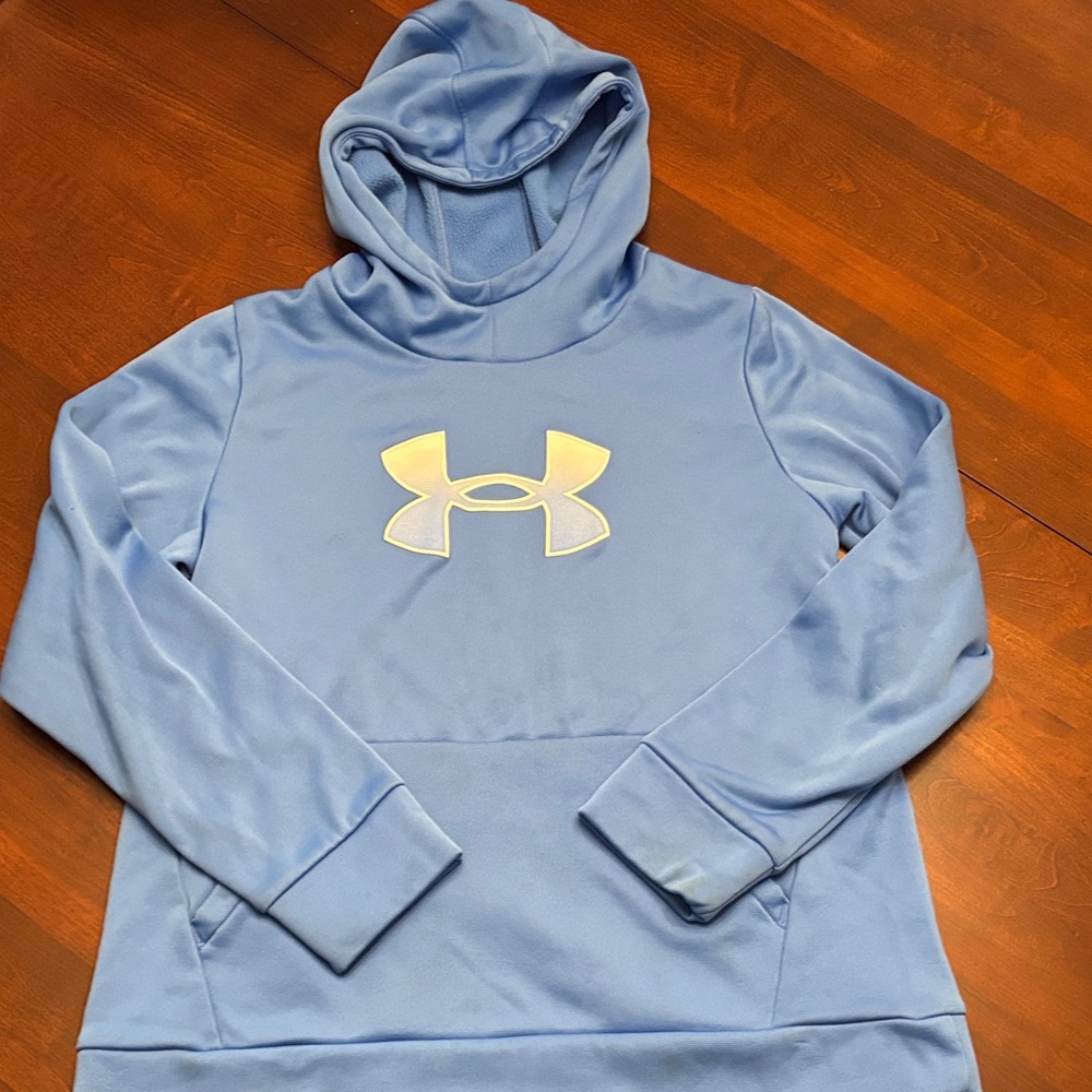 Under Armour Light Blue Pullover Hoodie